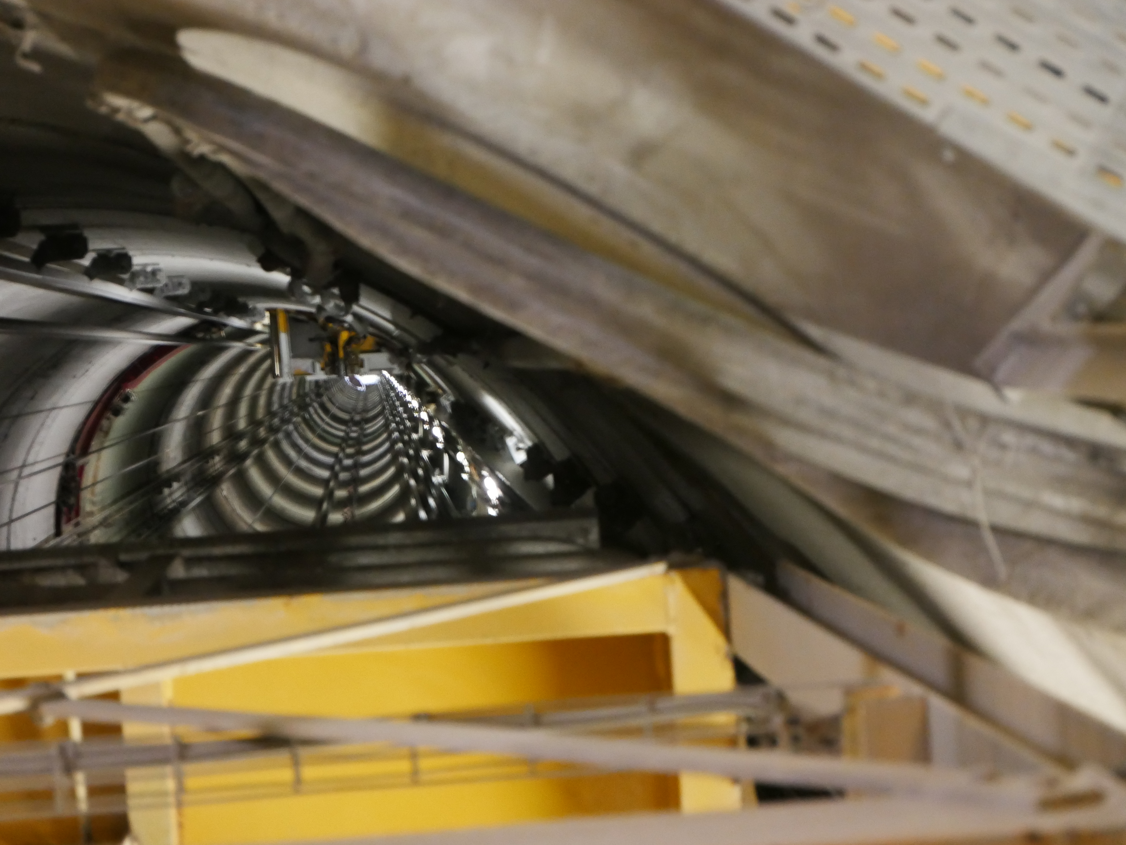 Et me voilà 500 m sous terre !